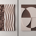 Modern Wall Decoration 3d model