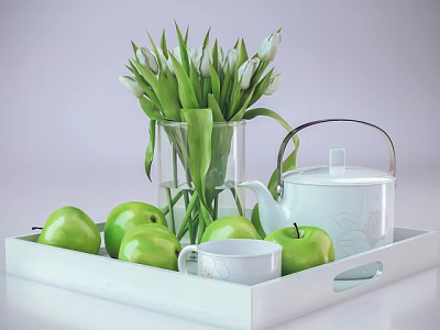 Apple 3d model