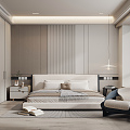 Modern Bedroom 3d model