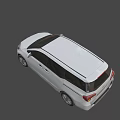Modern Silver MPV Design With Spacious Versatile Interior For Family