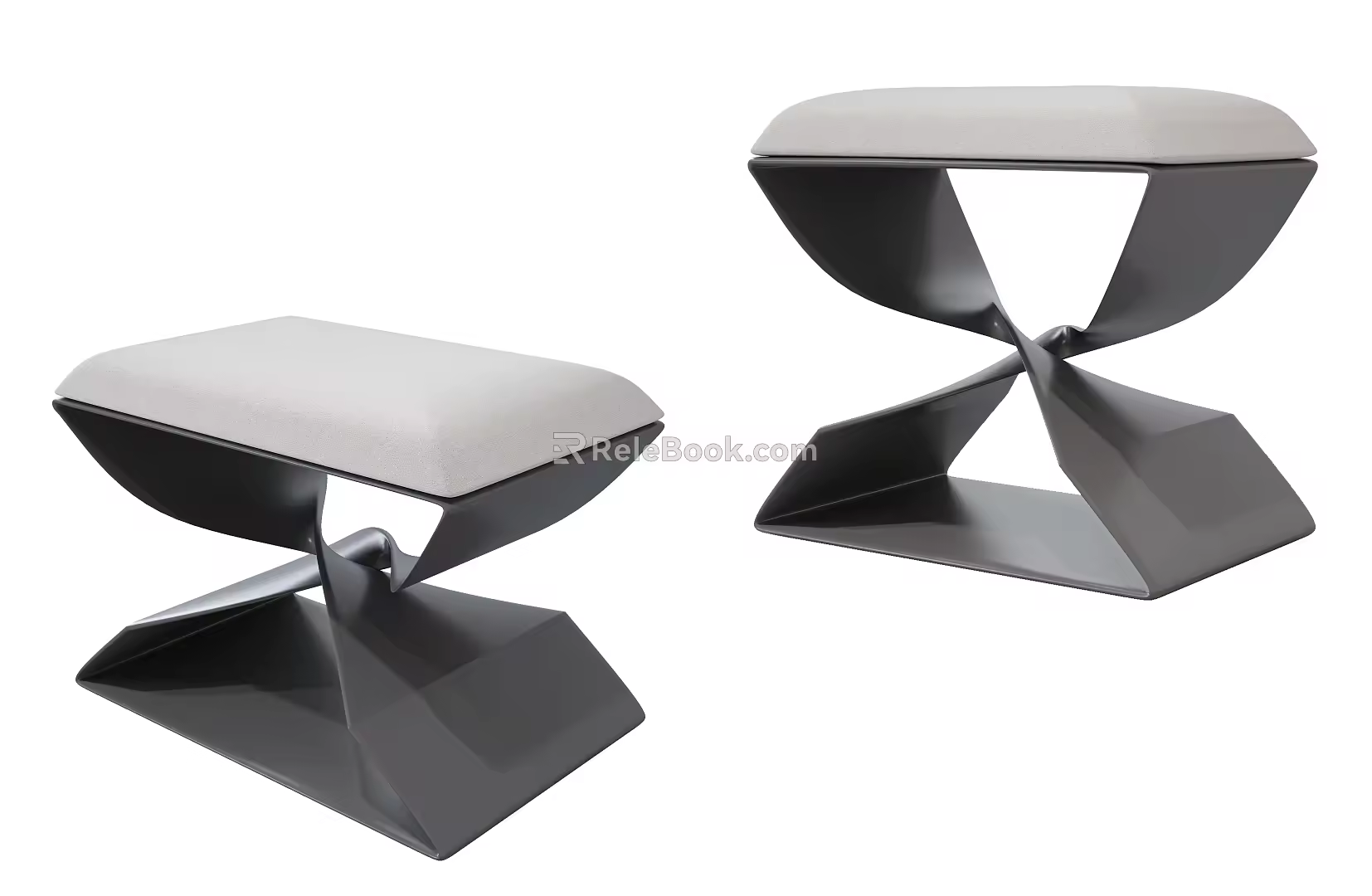 Modern Stool 3d model