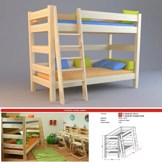 get in and out of bed 3d model