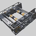 Drive system 3d model