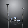 Different Types of Stainless Steel Construction Hardware Screws Nuts And Bolts