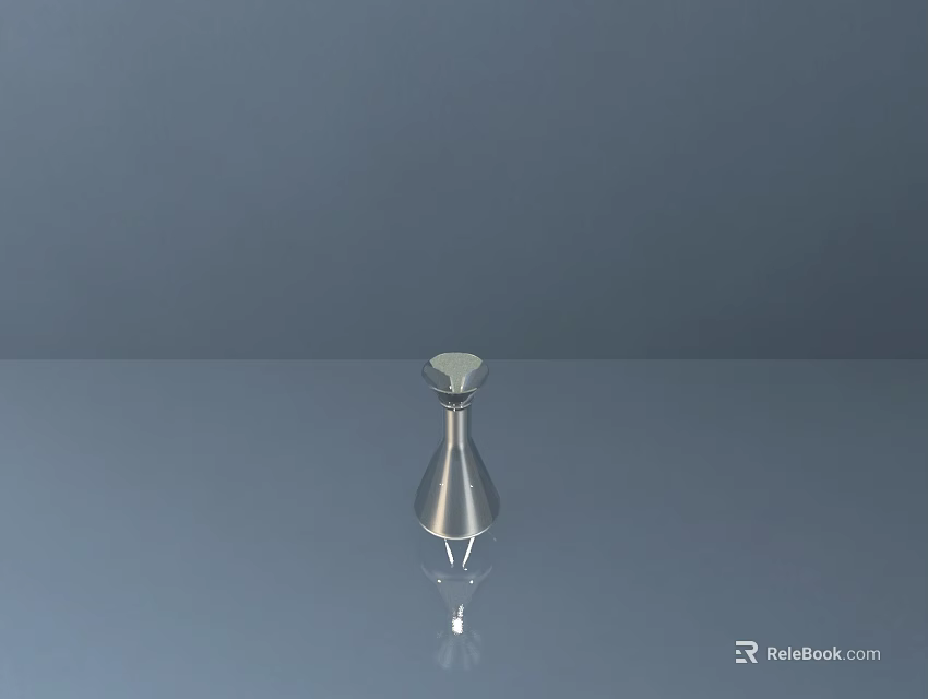 Public Facility Metal Conical Structure With Three Supporting Legs And Circular Top 3d model