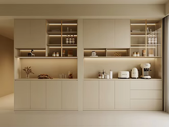 Wine Cabinet 3d model