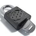Style Hardware Lock Head Door Lock 3d model