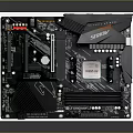 GIGABYTE High Performance Motherboard Featuring Heat Sink and Expansion Slots for PC Builds