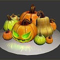 Pumpkin Pumpkin Cartoon Pumpkin Anime Pumpkin Stylized Pumpkin Fantasy Style Pumpkin Vegetable 3d model