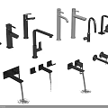 Various Modern Black And White Faucet Designs For Kitchen And Bathroom Use