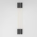 Modern Minimalist Wall Lamp With Black And White Linear Design For Home Decor