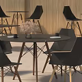 Outdoor Table With Modern Chairs In Beach And Garden Outdoor Settings