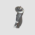 Chinese Armor Armor Armor Soldier Armor Ancient Iron Armor 3d model