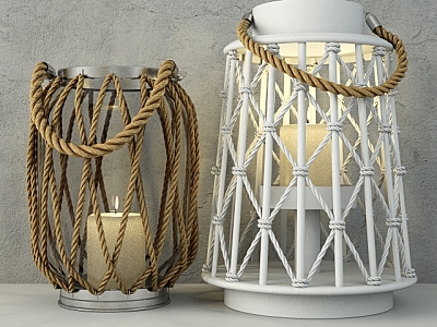 European decorative lamps and lanterns model