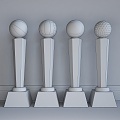 Modern Trophy 3d model