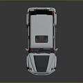 White Military Vehicle With Off Road Style Black Roof Rack Red Accents And Front Design