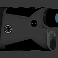 Commercial Laser Rangefinders With Black Textured Body Blue Lens And Ergonomic Grip