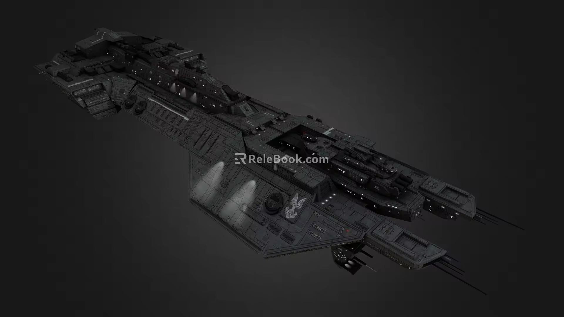 Phoenix-class assault ship 3d model