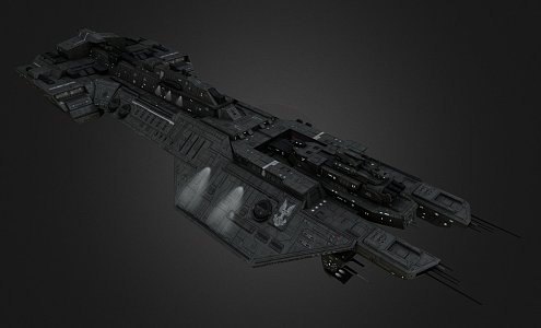 Phoenix-class assault ship 3d model