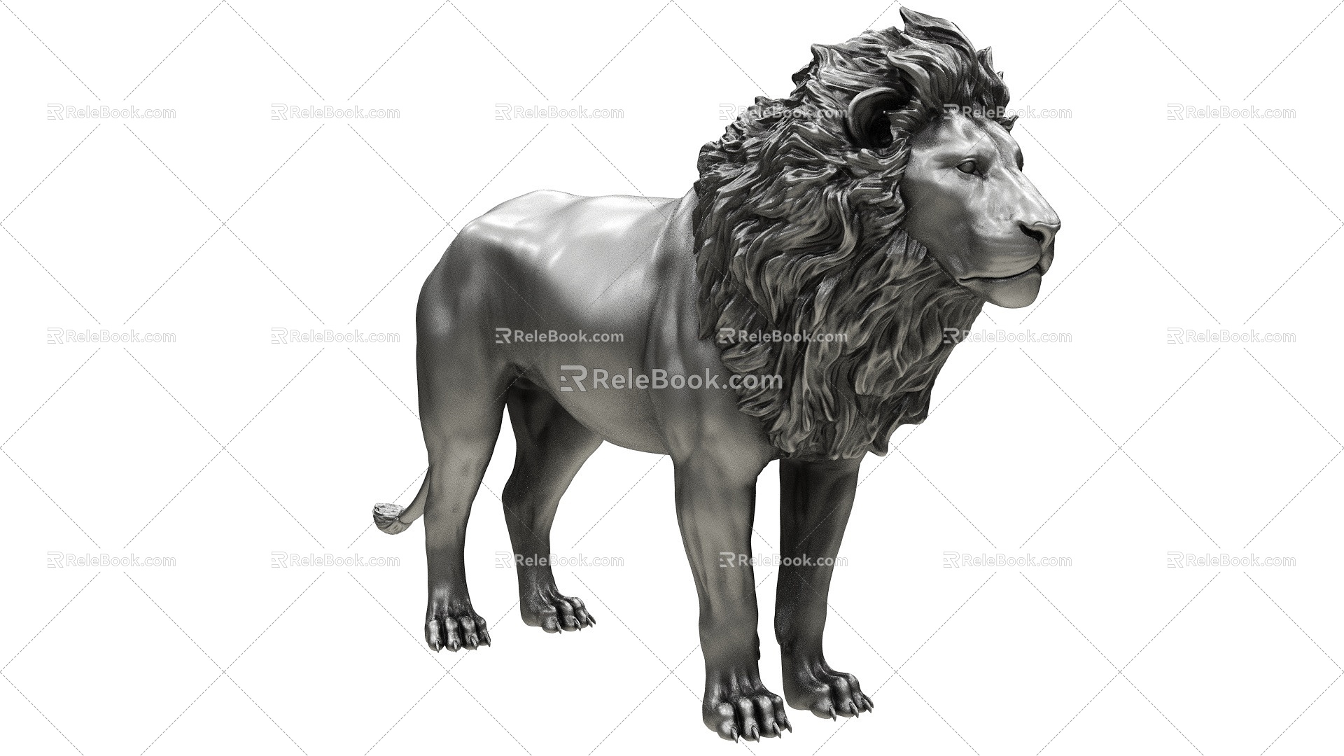 Lion 3d model