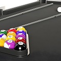 Billiard Table Combination Table Billiard Table Cue Billiard Table Table Snooker 3d model