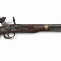 Antique Pistol With Wooden Grip And Metal Components Vintage Firearm Design