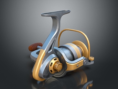 Line Wheel Fishing Wheel Fishing Wheel Sea Wheel Sea Wheel Fishing Gear Fishing Equipment model