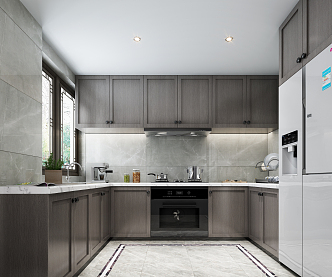 Modern Kitchen 3d model