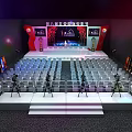 Shanghai International Film Festival Red Carpet Event With Stage Decoration And Logo