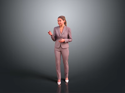 Workplace Women Women Modern Characters Modern Beauty Modern Girls Modern Women Women Beautiful Women Young Girls Female Characters 3d model