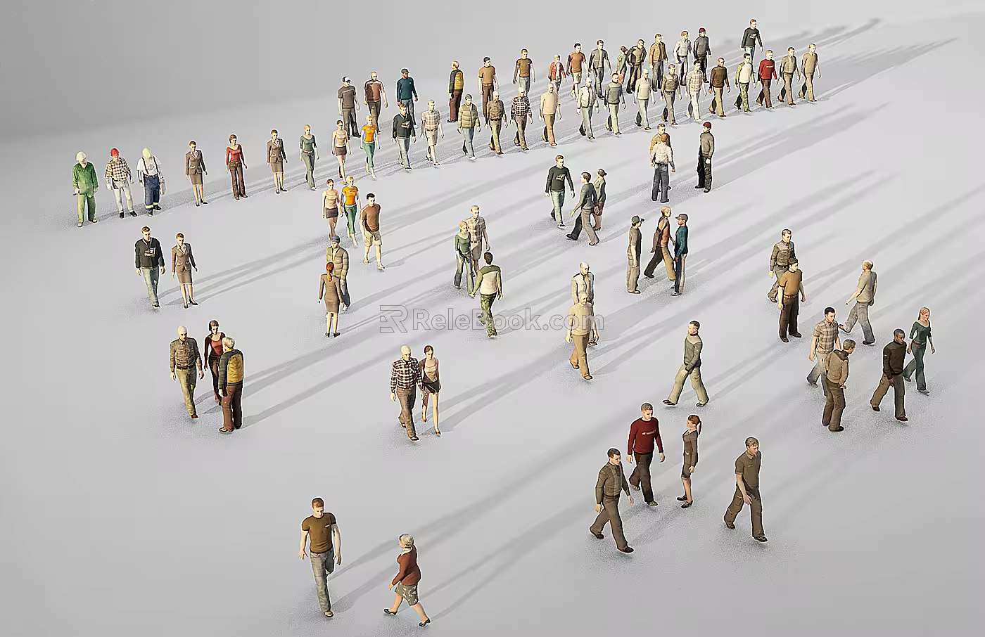 Multiplayer 3d model