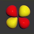 Colorful Red And Yellow Petal Shaped Household Decorative Items For Home Use