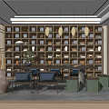 New Chinese Tea Room 3d model