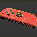Modern gamepad Nintendo game console Nintendo handle 3d model
