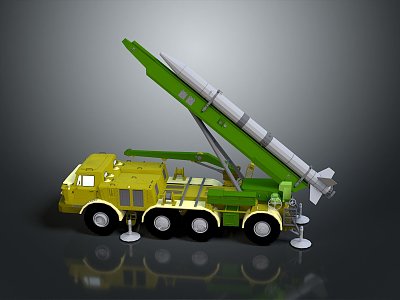 missile vehicle anti-aircraft missile vehicle cruise missile vehicle anti-tank missile vehicle military vehicle military vehicle transportation 3d model