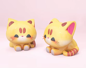 Cat Meng Pet Air Model Meichen Commercial Pet Activity 3d model