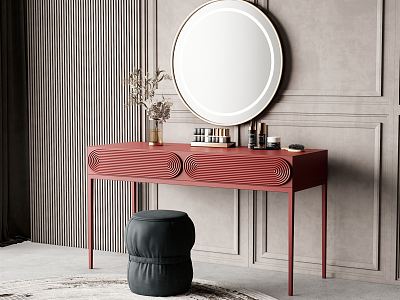 Quiet dressing table model