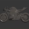 Modern Stylish Motorcycle Design With Streamlined Body Comfortable Seat And Sturdy Wheels