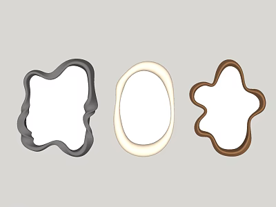 Modern Mirror 3d model