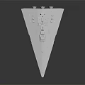 Modern Spaceship Spacecraft 3d model