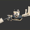 Modern Robot Arm Magic Robot Arm Robot Arm Mechanical Arm 3d model