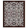 New Chinese style carved flower lattice screen partition 3d model