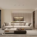 Modern Rec Room With Screen Counter And Bar Stools