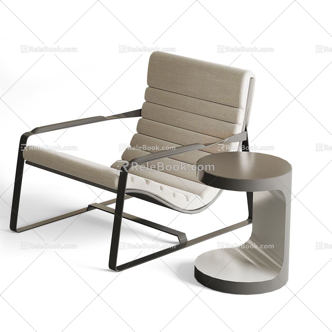 Modern single chair model