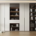 Home bookcase 3d model