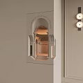 Modern Wall Lamp With Artistic Arch Design For Indoor Elegant Lighting