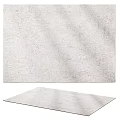 Soft Textured Light Colored Square Carpet With Smooth Surface For Home Decor 3d model