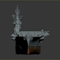 Advanced Cosmic Aerospace Vehicle Model With Detailed Deck And Structural Design Features