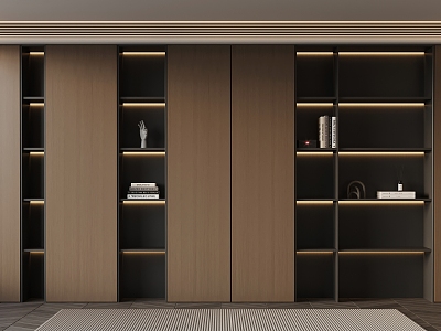 Italian Bookcase model