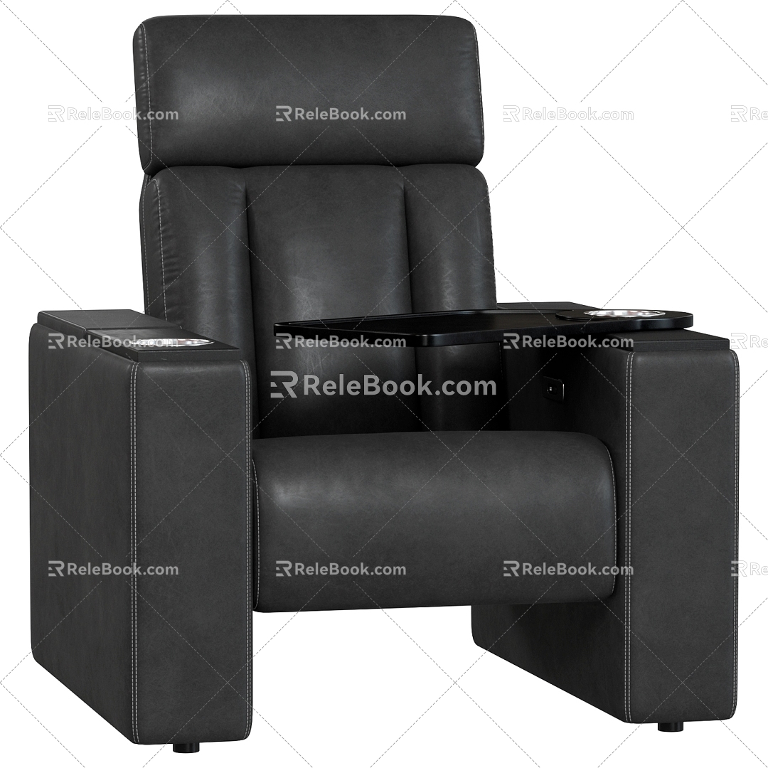 Sofa Single Sofa Seat Casual Sofa 3d model